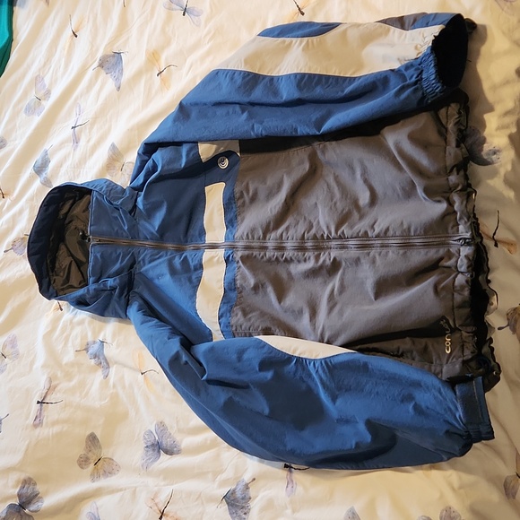 Gently used blue, gray Columbia light winter jacket in perfect condition - Picture 5 of 7